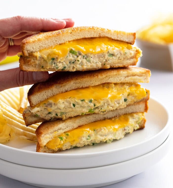 Tuna Melt Recipe - The Cozy Cook