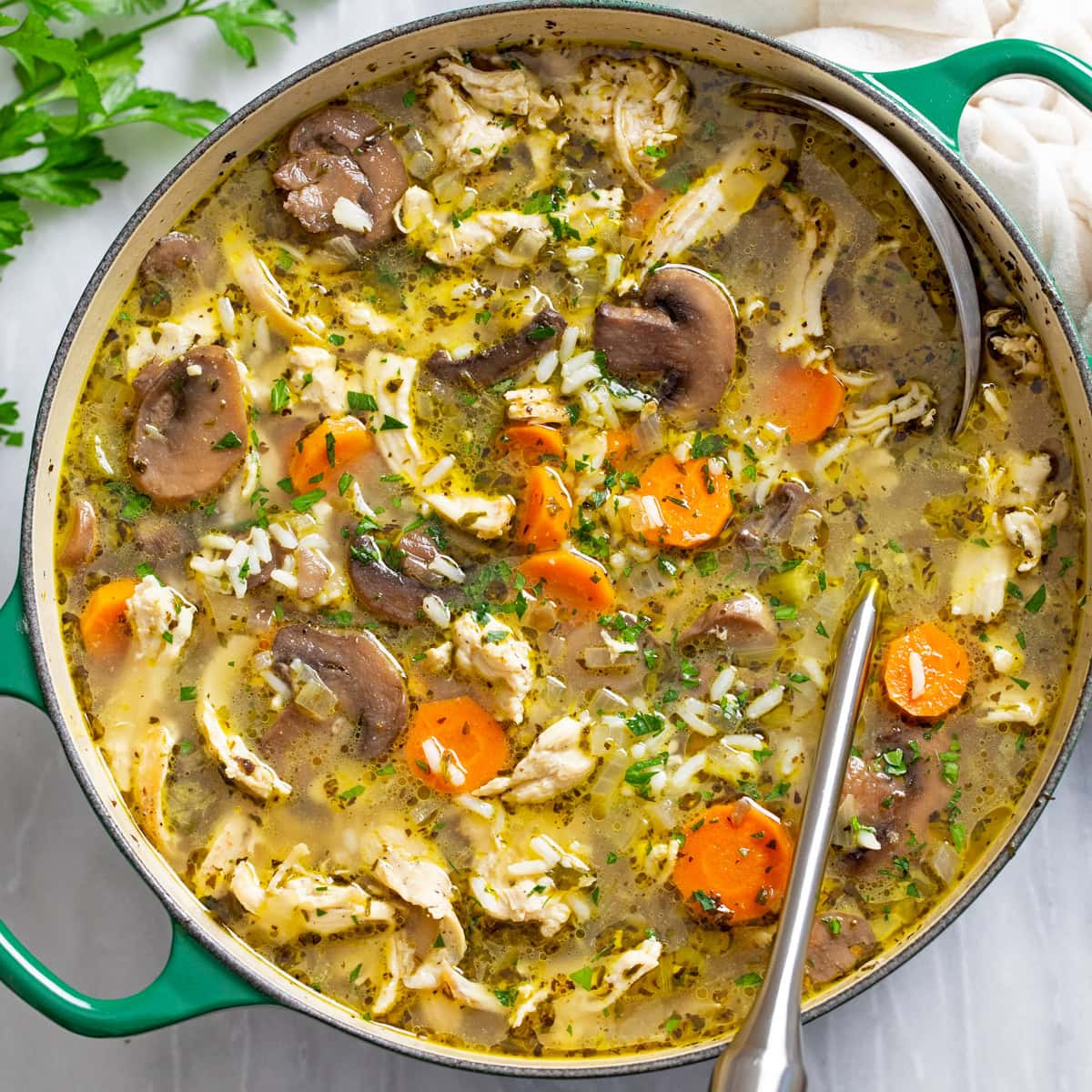 Chicken and Mushroom Soup