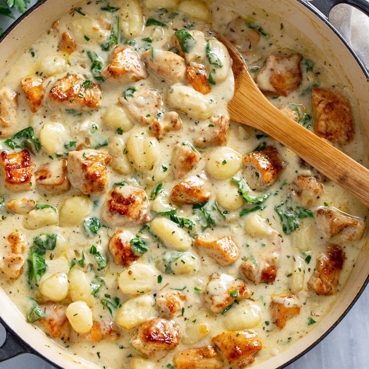 Creamy Chicken and Gnocchi